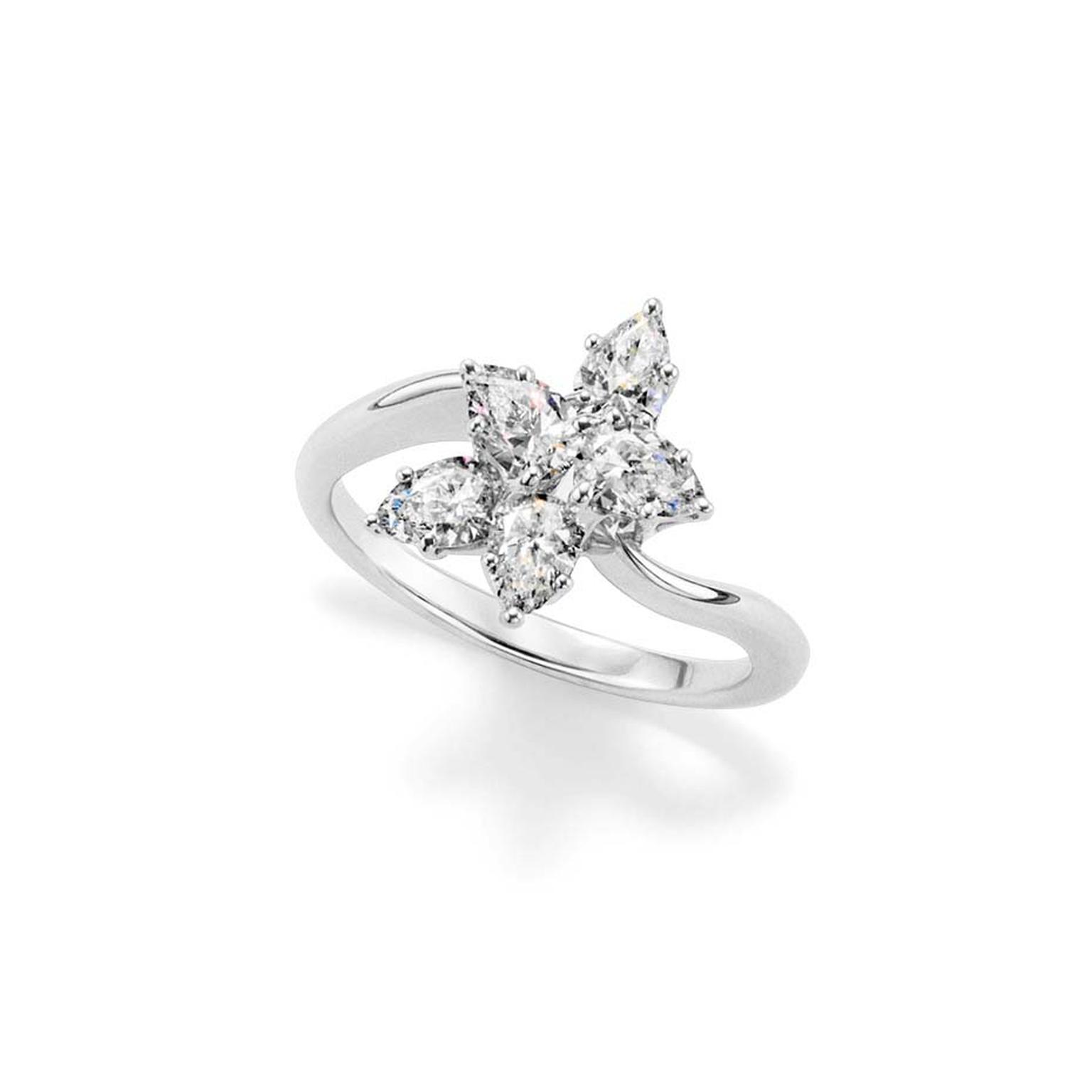 Harry winston new arrivals cluster ring